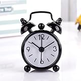 【Construction】Fabriqué à partir de métal durable, ce réveil à double cloche est conçu pour résister à un usage quotidien. Sa construction solide assure une performance durable et une longue durée de vie.