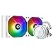 Price comparison product image ID-COOLING ZOOMFLOW 240X SNOW CPU Water Cooler 5V Addressable RGB AIO Cooler 240mm CPU Liquid Cooler 2X120mm RGB Fan, Intel 115X/2066, AMD TR4/AM4