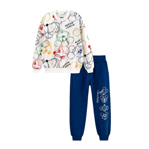 Image of Nap Chief Kids Cotton Jogging Suit for Boys & Girls Official Characters Printed Sweatshirt and Joggers Unisex Casual Wear Outfit