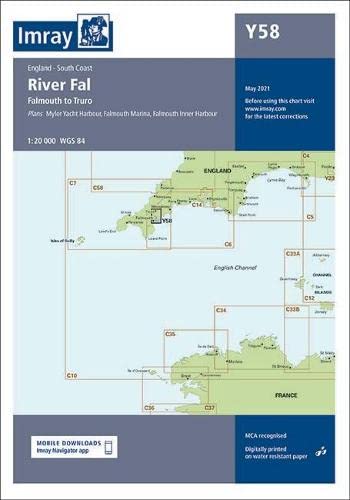 Imray Chart Y58: River Fal (Y CHARTS)