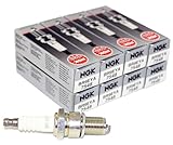NGK V-Power Spark Plugs - Stock #7548 - BR9EYA - Solid Tip - Pack of (8)