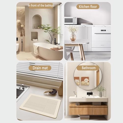 Tapete de cocina cómodo y antideslizante de 60x180cm ideal para el fregadero o la oficina 7