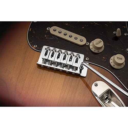 Musiclily 10.5mm Strat Tremolo Vibrato pour Guitare électrique Fender Stratocaster, Chrome - Les Beatles, Paul McCartney, John Lennon, RIngo Starr, George Harrison Musiclily 10.5mm Strat Tremolo Vibrato pour Guitare électrique Fender Stratocaster, Chrome – Image 7