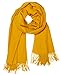 Produktbild Caspar SC506 weicher warmer Unisex XL Schal einfarbig, Farbe:curry, Größe:Einheitlich
