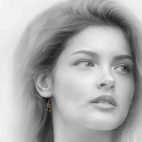 Spinningdaisy Antique Bronze Musical Instrument Dangle Earrings4