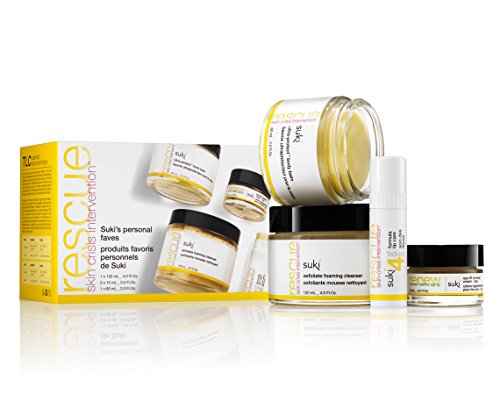 Suki Personal Faves Promo Kit, Includes Ultra-Protect Body Balm, 4-Swipe Formula Lip Care, Ultra-Protect Eye Balm & Bonus Exfoliate Foaming Cleanser