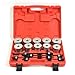 WINMAX TOOLS AUTOMOTIVE 24PCS Press and Pull Sleeve Kit, Bushing Press Kit and Bushing Removal Tool