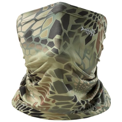 BASSDASH UPF 50+ UV Sun Protection Neck Gaiter Fishing Mask Hunting Kayaking Hiking Cycling Ski Sports