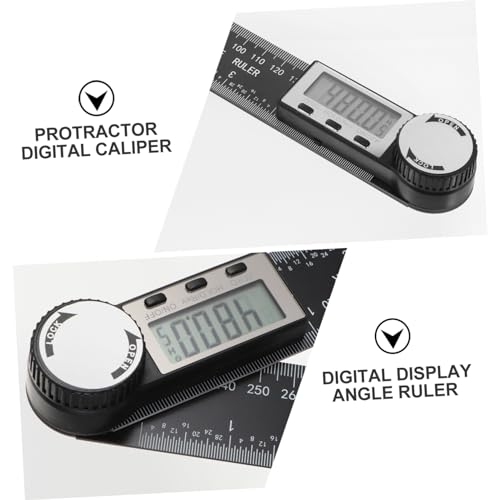 Règle angle numérique Uonlytech 3 pièces avec écran LCD et fonction verrouillage