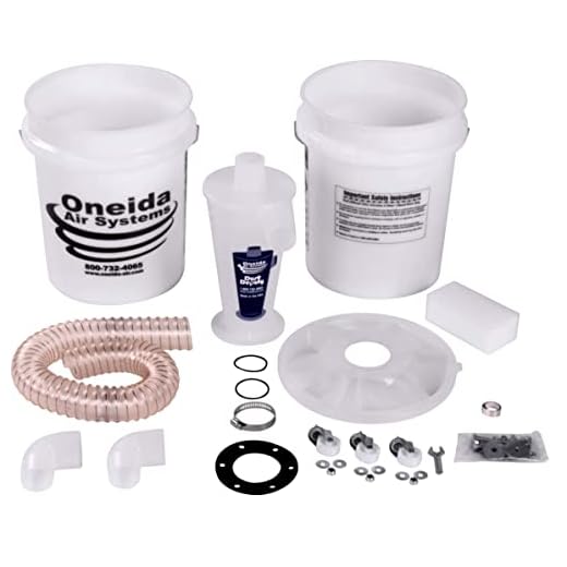 The Dust Deputy Deluxe Anti-Static Cyclone Separator 5 Gallon Kit