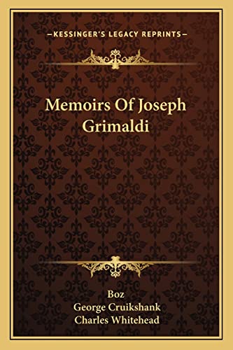 Memoirs Of Joseph Grimaldi