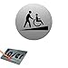 Produktbild Mygoodprice ref5122 Wandsticker, Aluminium