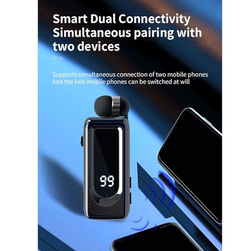 Auricular Bluetooth In Ear Yoidesu Negro miniatura 3