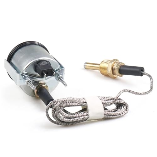 Jauge de température d'eau 52mm 12V pour tableau de bord auto