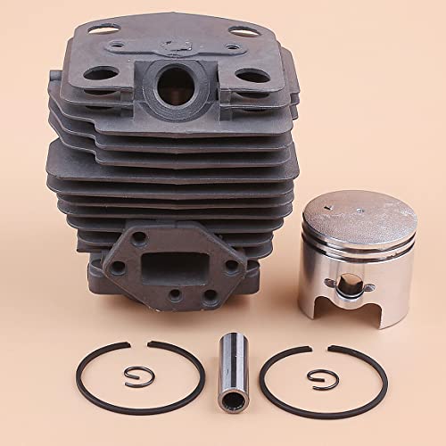 Luxuypon Kit de pistão cilindro de 40 mm adequado para ZENOAH KOMATSU BC4301 PE2500 BK4301 BK4302 CB
