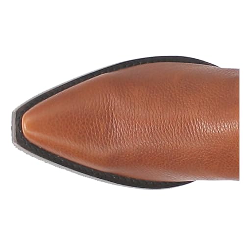 Dingo Men's Gold Rush Leather Embroidered Snip Toe Western Boot4