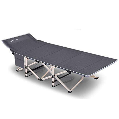 Klappbett Ultraleicht Folding Fischen Camping Bett Tragbarer Rucksack Zelt Cot Innenmöbel Gästebett (Farbe : Blau, Size : 67 * 190 * 35cm)