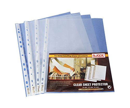 SAYA (Pack of 50) Sheet Protector Max Extra Heavy