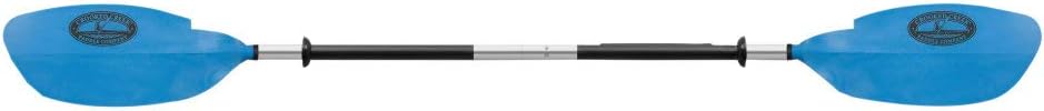 Camco Crooked Creek Kayak Paddle | 3 Position Push-Button Feather Settings & Lightweight Anodized Aluminum Shaft w/ Reinforced Asymmetrical Blades | 2 Pc Design for Boat/RV Storage | 7-Ft (50483) Camco Crooked Creek Kayak Paddle | 3 Position Push-Button Feather Settings & Lightweight Anodized Aluminum Shaft w/ Reinforced Asymmetrical Blades | 2 Pc Design for Boat/RV Storage | 7-Ft (50483)