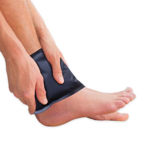 Image of Rapid Relief Gel Soft Flexible Ice Packs for Injuries - Reusable Freezer Cold Pack, Cold Compress & Cooling Gel Pad for Face, Shoulder, Hip, Leg, Arm, Ankle & Foot Injury 5 x 11 Inch Single Pack