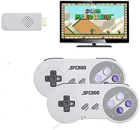 Video Game Super Nintendo Stick 900 Jogos Retro 2 Controles Sem Fio
