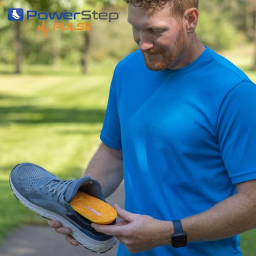 PowerStep Unisex-Adult Pulse Performance, Factory, Men's 4-4.5 / Women's 6-6.5