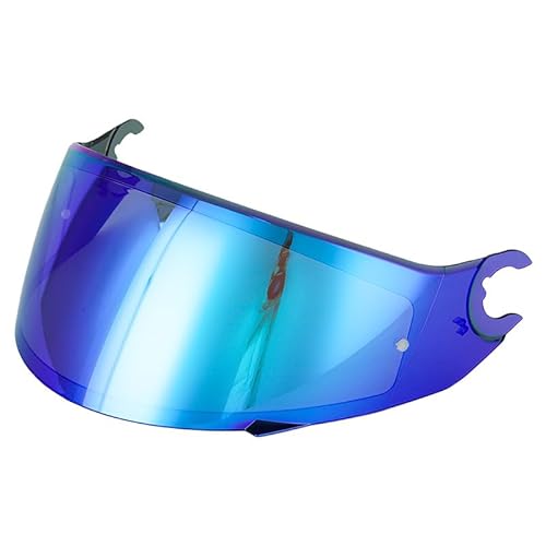 SHARK D Skwal D-Skwal 2 Spartan フルフェイス バイクヘルメット 交換用バイザー Len Shield Ca-sco Moto ウィンドシールド用ヘルメットバイザー(Tea REVO blue)