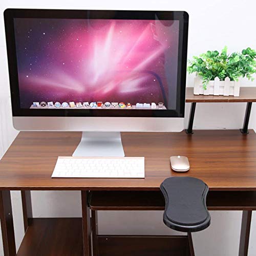 Image of Almand Arm Wrist Rest Support Armrest Desk Extender-PC Computer Laptop Desk Extender Table Pad Support Health Care Hand Support Adjustable Attachable Home Office Comfortable Use (2 pcs)