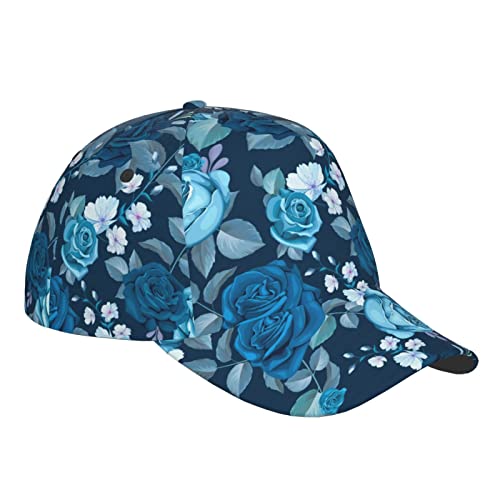 Gorra clásica trucker con estampado de girasol ajustable miniatura 3