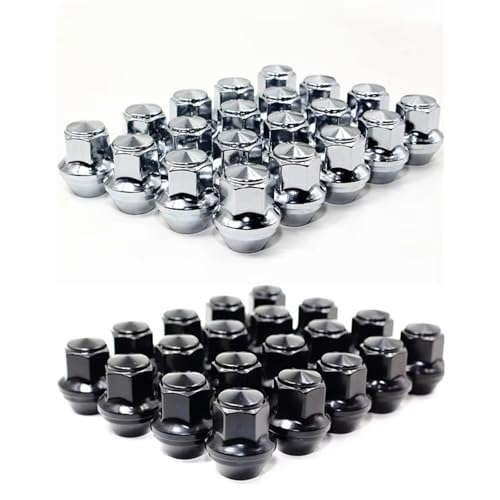 Tuercas de rueda M14*1.5 negras de 21 mm para Lincoln MKX, MKZ y Nautilus 2