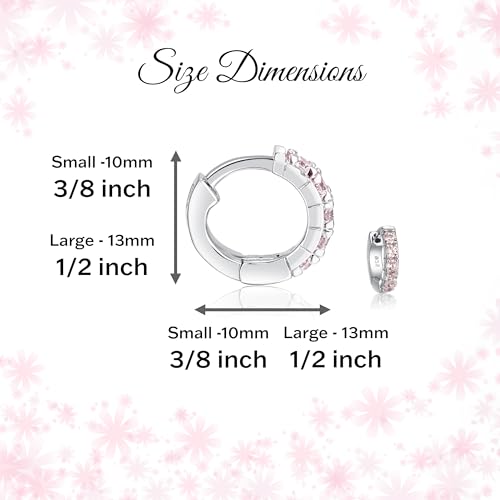 Image of Cherished Moments Hoop Earrings, .925 Sterling Silver or 14k Gold-Plated