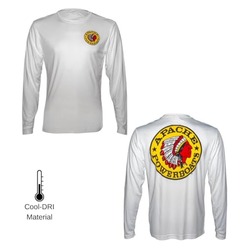 Represent'n Apache Performance Long Sleeve Shirt | White 2XL3