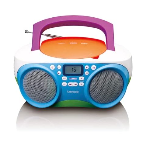 Lenco SCD de 41 - Radio portátil con CD, MP3, USB, Aux-In Cover