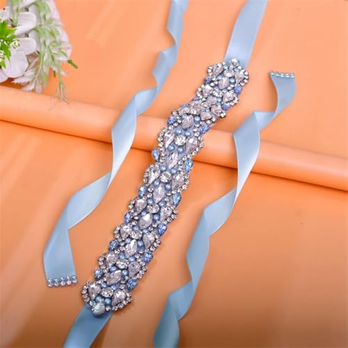 Women's Rhinestone Formal Belt, Hand-Beaded Wedding Belt, Perfect For Bridal Evening Dresses3