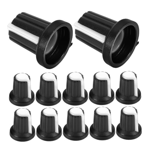 NULYLU Replacement Potentiometer Knobs 20pcs for Guitar Bass Sound Systems and Design
