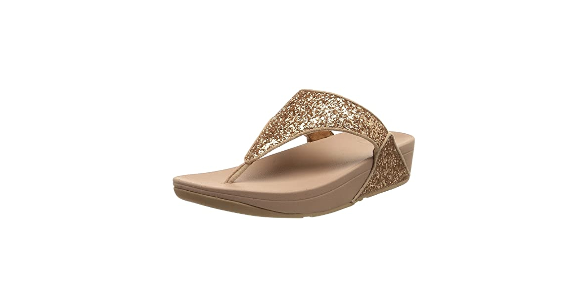 Amazon.com: FitFlop X03323-065 LULU Glitter Toe-Thongs Rose