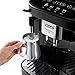 De'Longhi Magnifica Evo ECAM290.22.B, Automatische Kaffeemaschine mit Milchaufschäumer, Kompakt, Bean-to-Cup Kaffeevollautomat, Manuelles Milchaufschäumen, 4 Rezepte, Soft Touch Farbdisplay, Schwarz