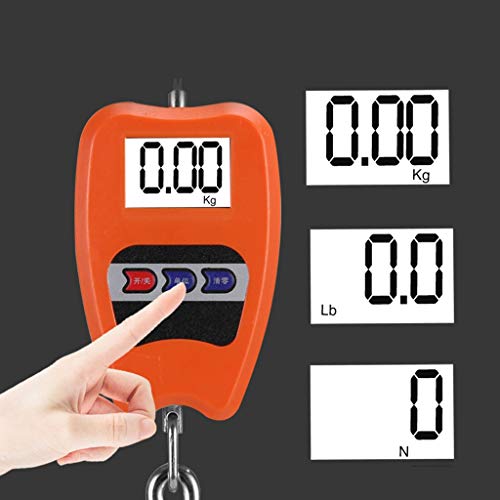 Báscula electrónica colgante portátil 200kg alta precisión miniatura 3