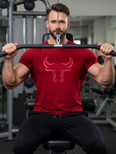 Image of 3Colours RGB Active Fit T-Shirt - Lightweight Polyester Sportswear-Bull