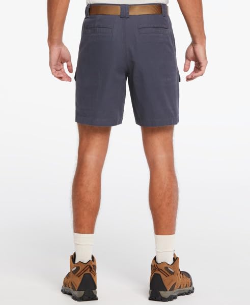 Image of Savane Mens 8 inch Hiking Cotton Cargo Shorts with Tech Pocket (Available in Big & Tall)