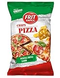 Chips saveur pizza 125g x 12 – Snack croustillant salé, goût gourmand aux notes de tomate et fromage, format généreux idéal pour apéritif et partage