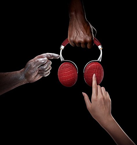 Parrot Zik 3 Cuffie Bluetooth, Croco, Rosso