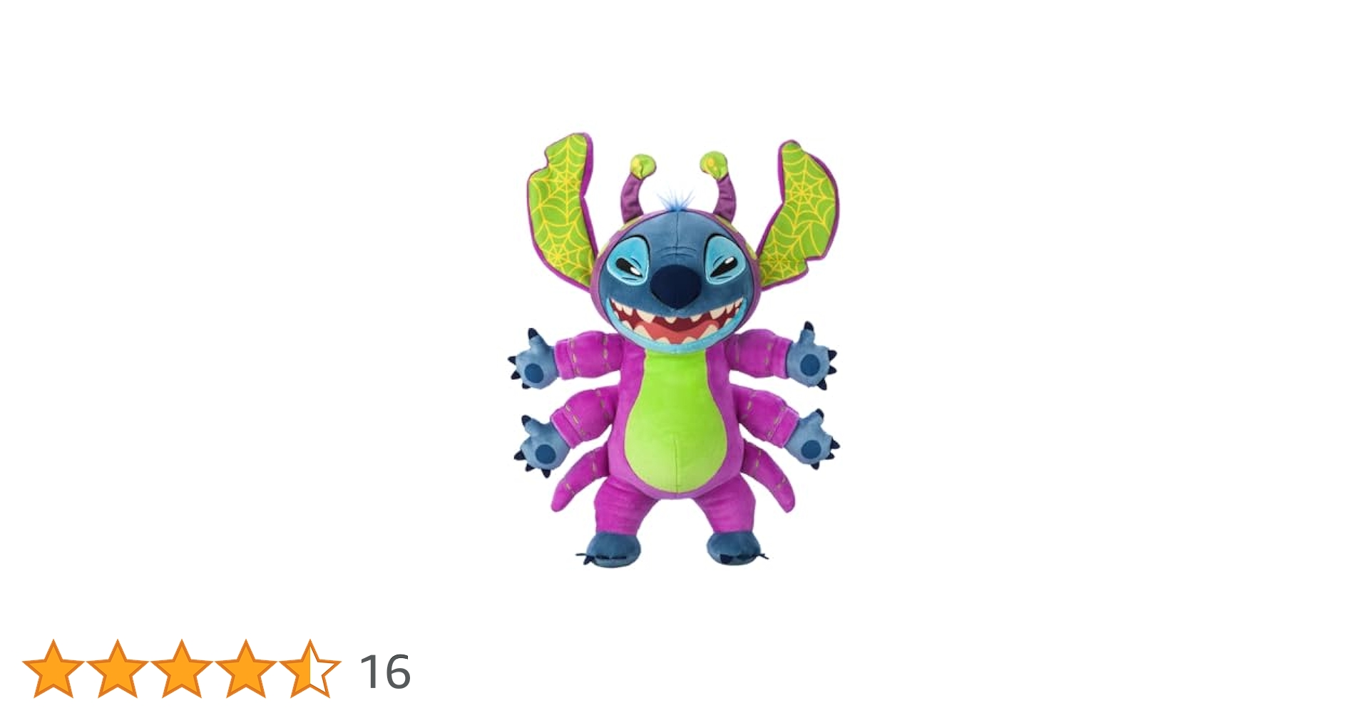 【ぬいぐるみ】ディズニーストア 2024 ハロウィン スティッチ 骨 ガイコツ HKDL - Stitch Skull-Style Plush Keychain - Disney Halloween