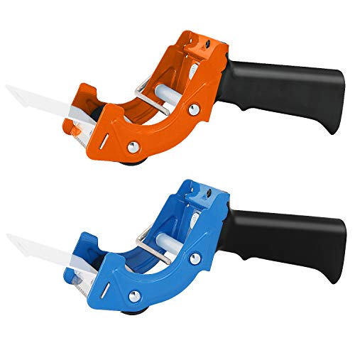 New Improved Design, Packaging Tape Dispenser with Quick Load Feature. Commercial Grade Tape Gun for Tapes Up to 3 Inch Wide. Industrial Durability. Perfect for Sealing Ship, Move, Storage Boxes. (2) New Improved Design, Packaging Tape Dispenser with Quick Load Feature. Commercial Grade Tape Gun for Tapes Up to 3 Inch Wide. Industrial Durability. Perfect for Sealing Ship, Move, Storage Boxes. (2)