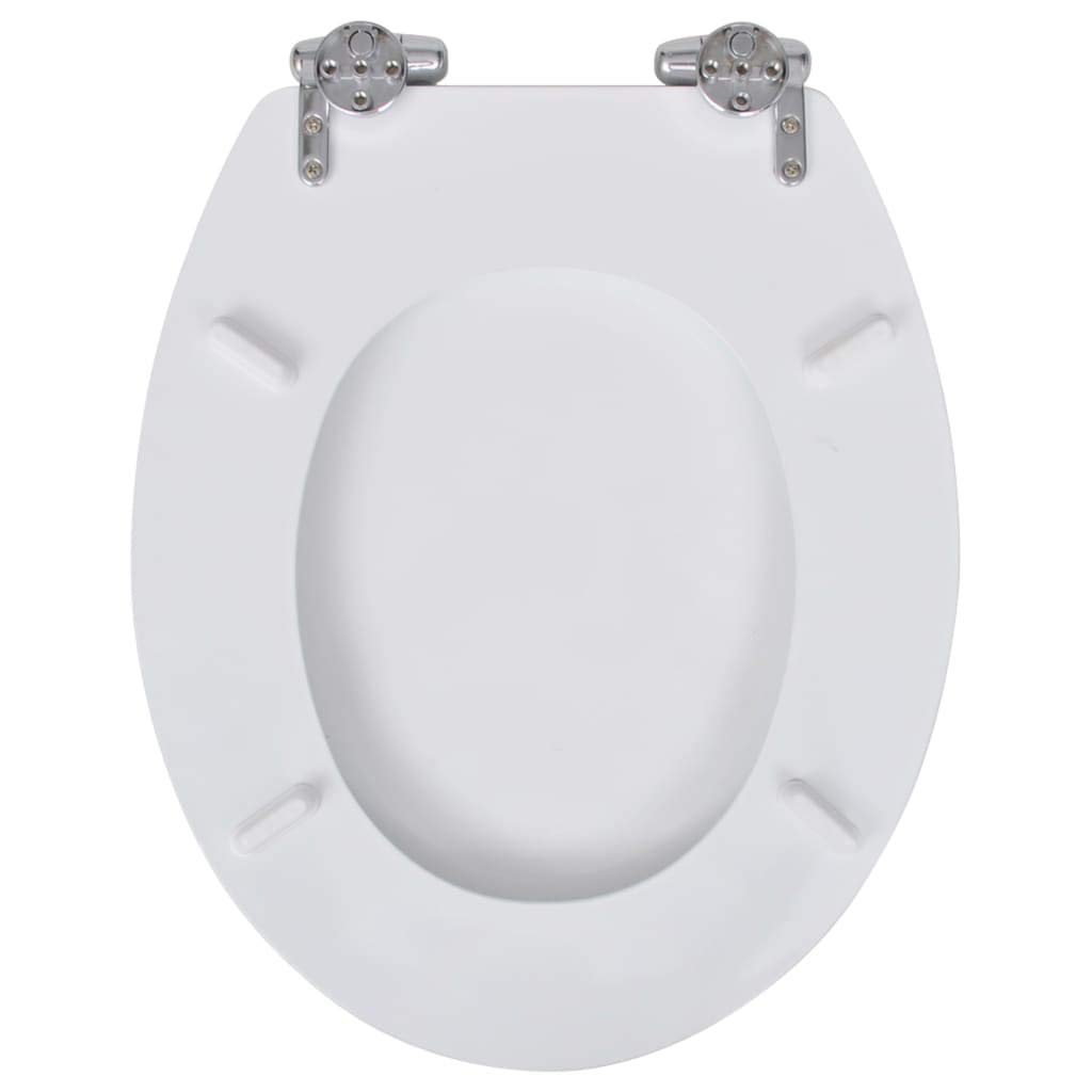 Amazon.co.jp: vidaXL トイレ便座 ソフトクローズ式ふた シンプル設計