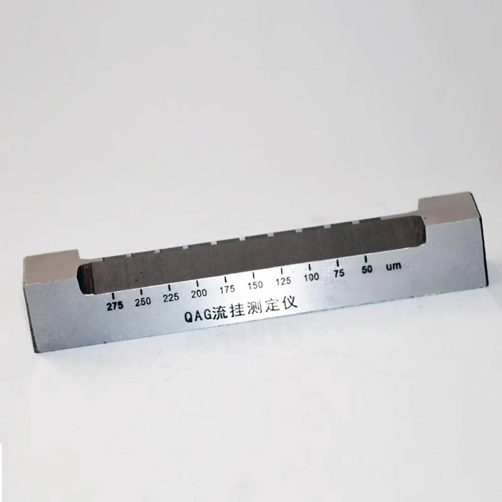 Probador Colgante de Pintura QAG, Probador de Flujo de Rascador de Pintura Industrial de Acero Inoxidable Estándar GB3186 (NO3 450-675um)