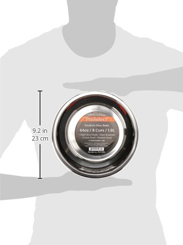 Classic Stainless Steel Bowl 64 Ounces (2 Quart Size) #TOP1