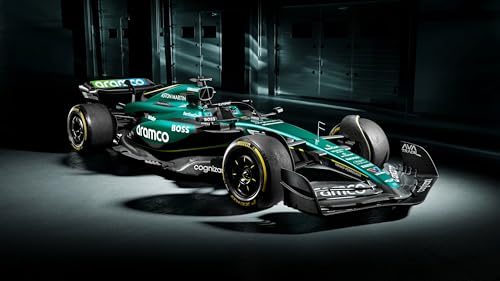 Bburago 1/43 F1 Aston Martin AMR23 2023 Modelo miniatura 7