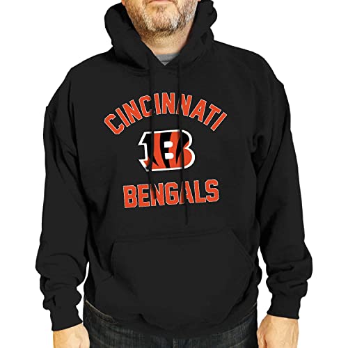 Image of Team Fan Apparel NFL Gameday Hoodie Pullover Sweatshirt for Men and Women | Officially licensed NFL Gameday fleece pullover - kangaroo pocket, ribbed cuffs, drawstring hood, unisex fit