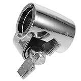 Alasum Verstellbare Cowbell Halterung Klemme für Schlagzeug Spannreifen Clip Zubehör für Percussion Musiker